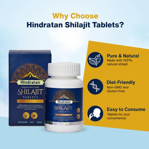 Himalyan Pure Shilajit 60 Tablets