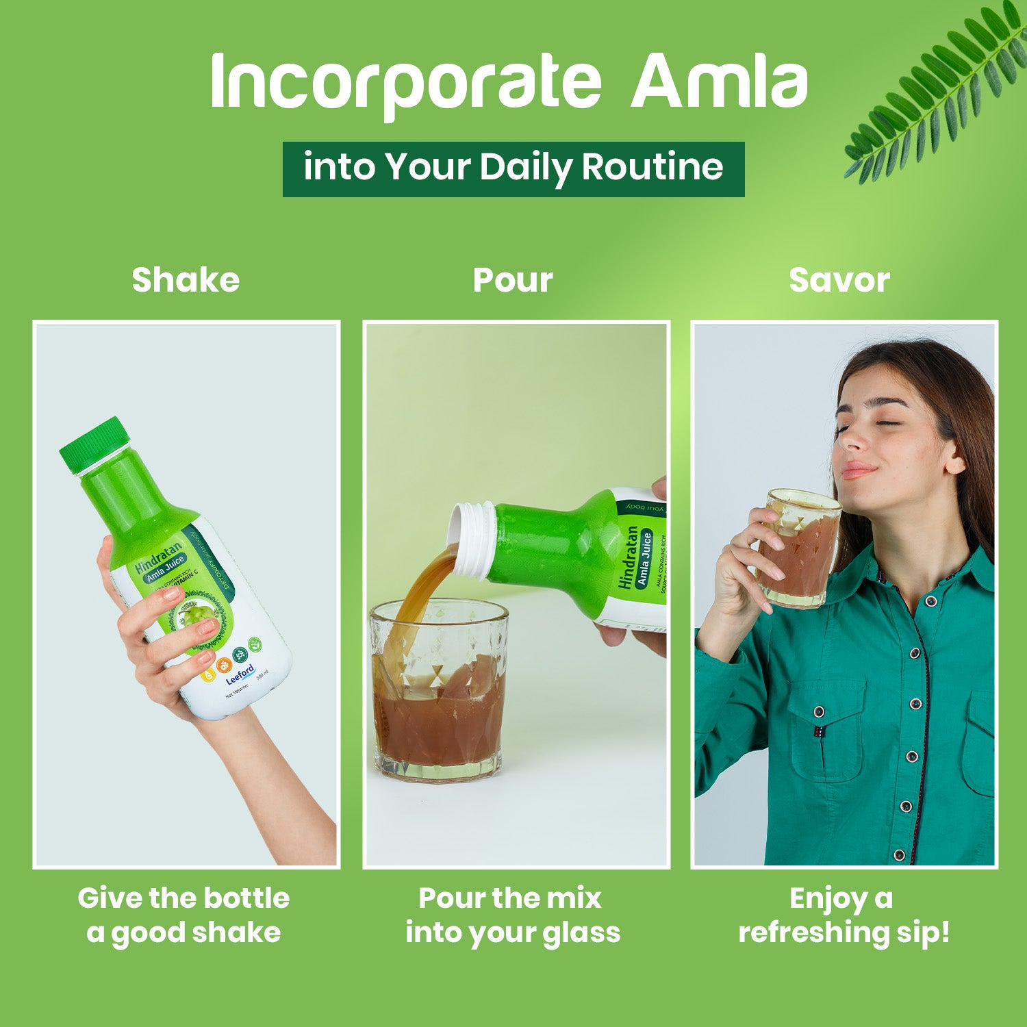 Pure Amla Juice for Immunity, Strength & Skin Nourishment (500 ml)