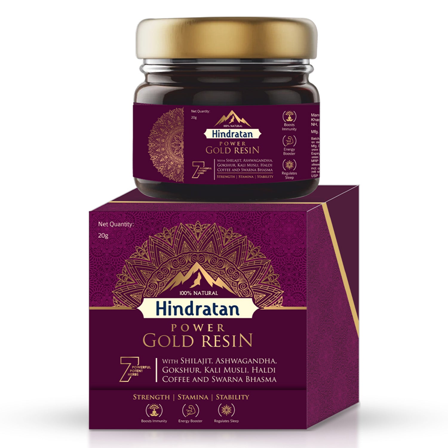 Hindratan Power Gold Resin 20g